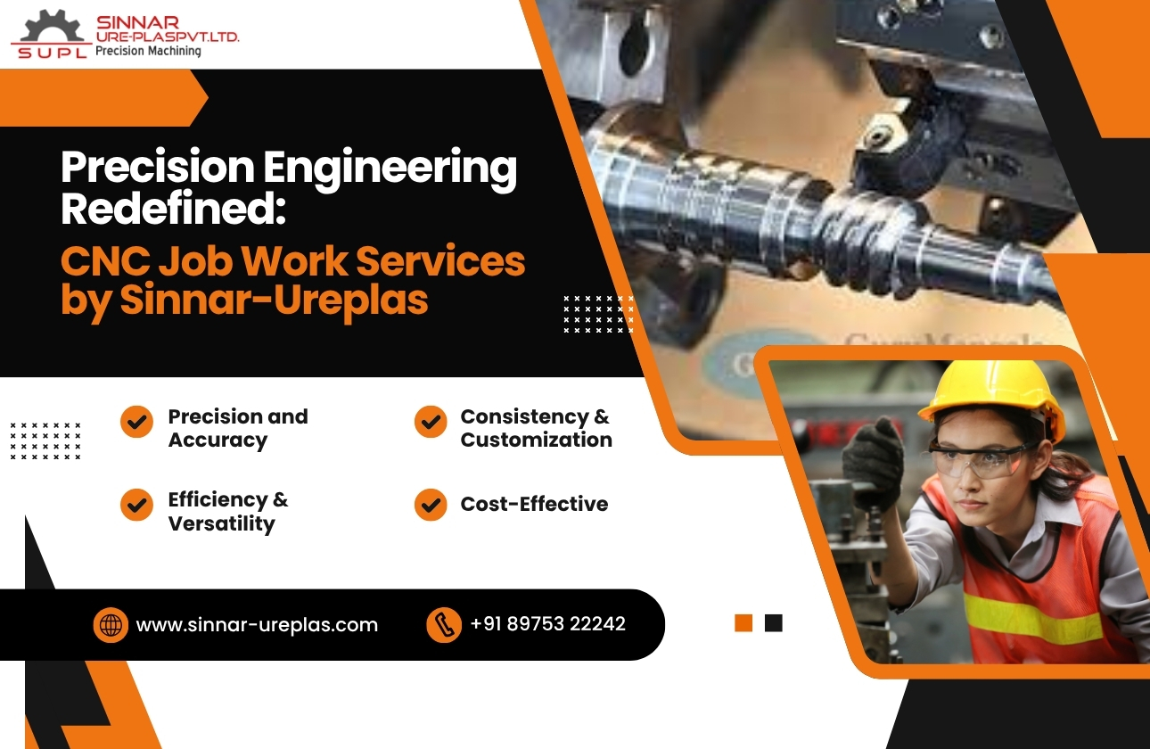 Precision Engineering Redefined: CNC Job Work Services by Sinnar-Ureplas