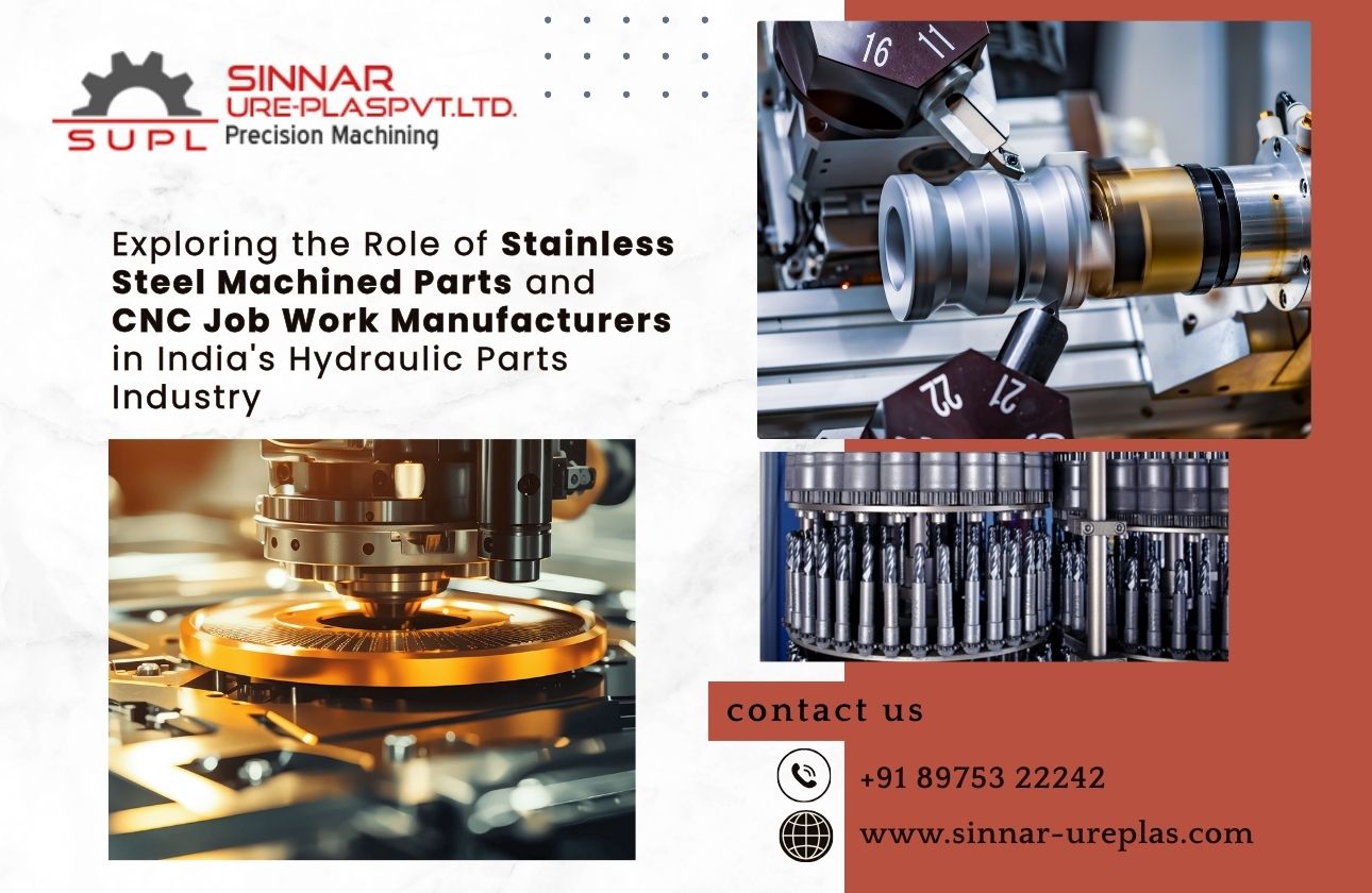 Exploring the Role of Stainless Steel Machined Parts and CNC Job Work Manufacturers in India's Hydraulic Parts Industry