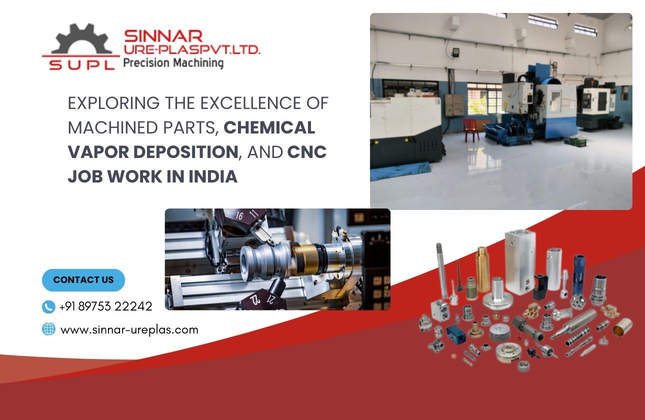 Exploring the Excellence of Machined Parts, Chemical Vapor Deposition, and CNC Job Work in India