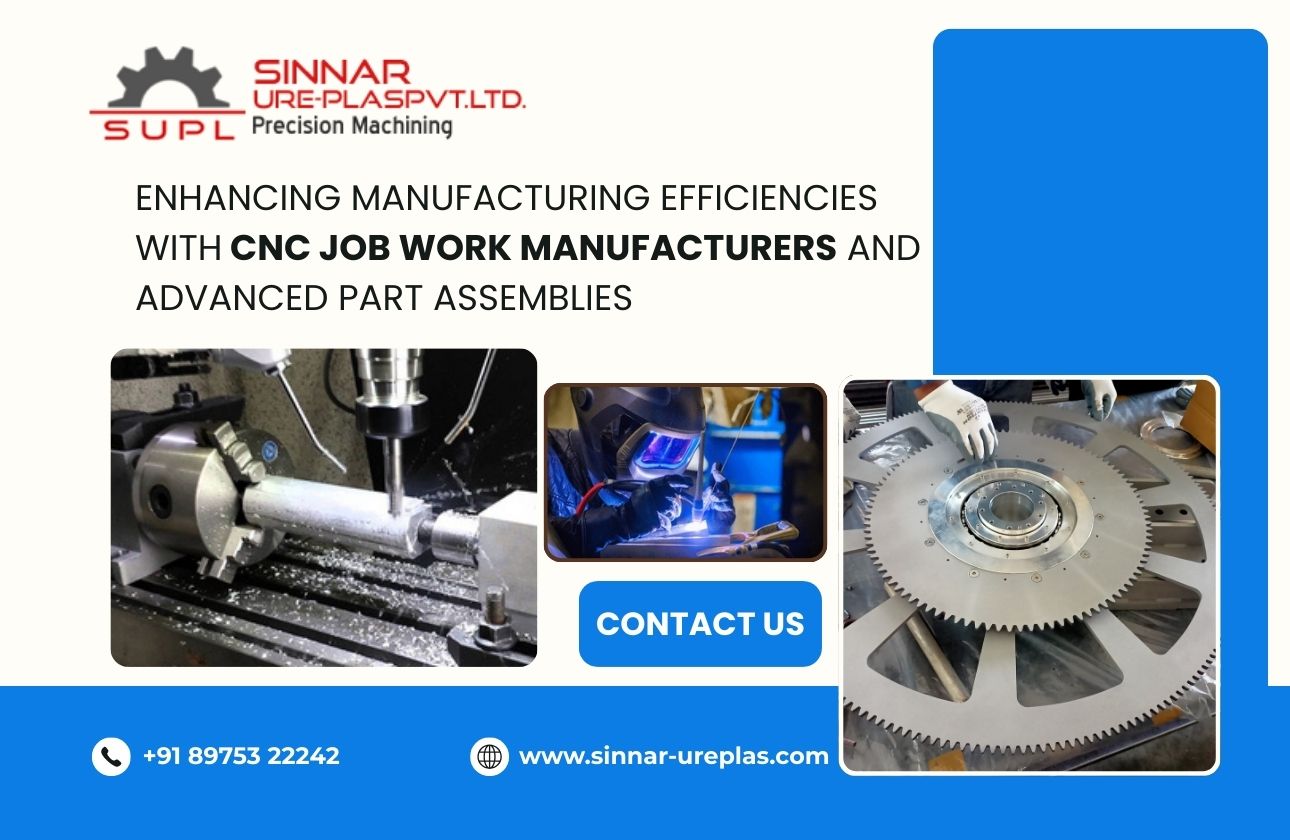 Enhancing Manufacturing Efficiencies with CNC Job Work Manufacturers and Advanced Part Assemblies