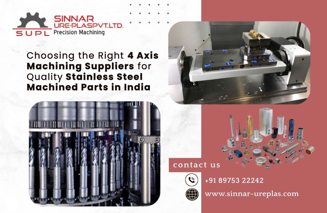 Choosing the Right 4 Axis Machining Suppliers for Quality Stainless Steel Machined Parts in India
