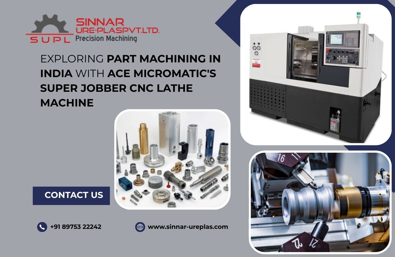 Exploring Part Machining in India with Ace Micromatic's Super Jobber CNC Lathe Machine