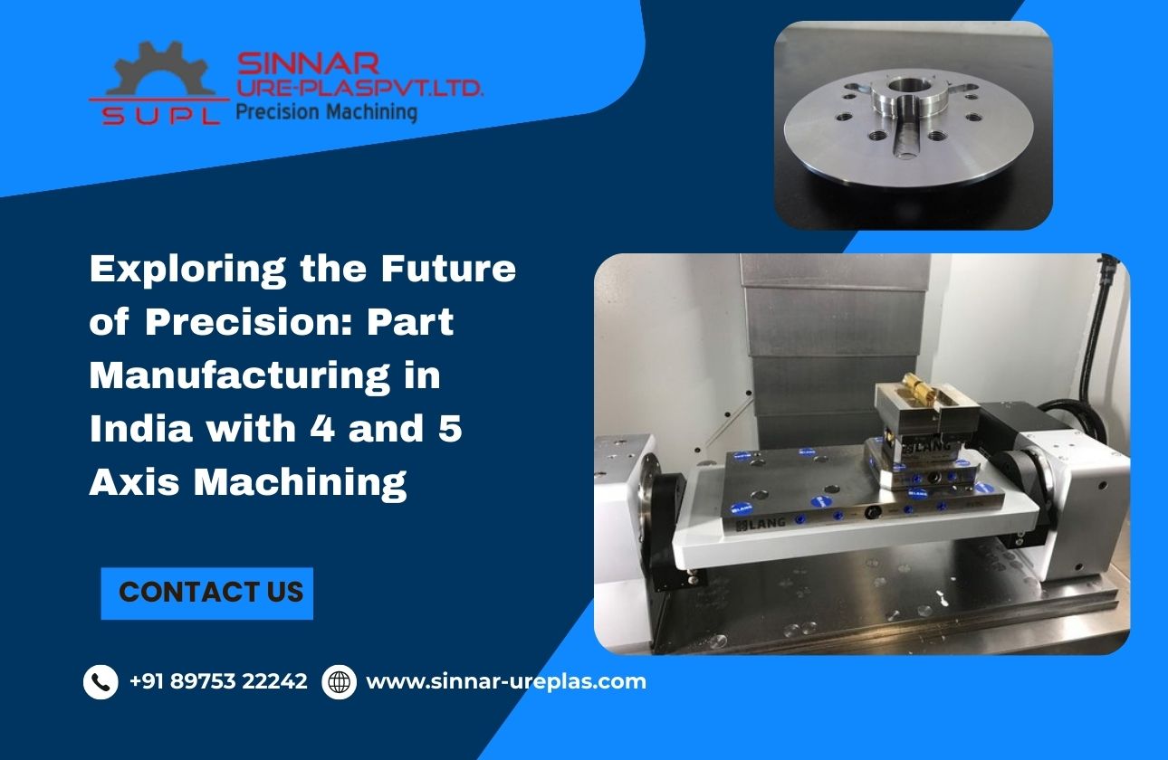Exploring the Future of Precision: Part Manufacturing in India with 4 and 5 Axis Machining